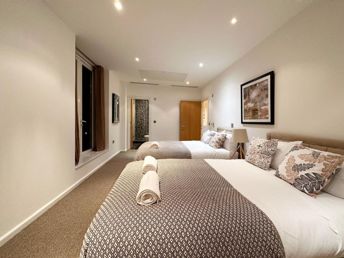 Stylish Apartment In Canary Wharf London Exterior foto